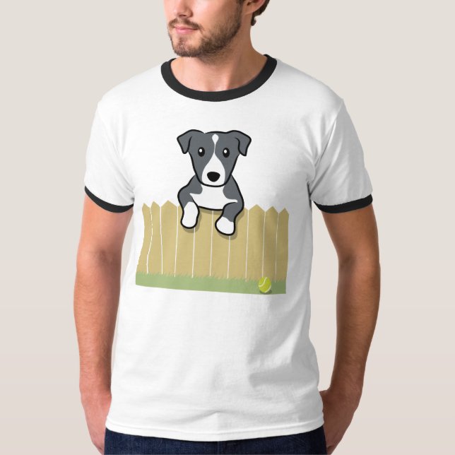 T-shirt Chiot de border collie (Devant)