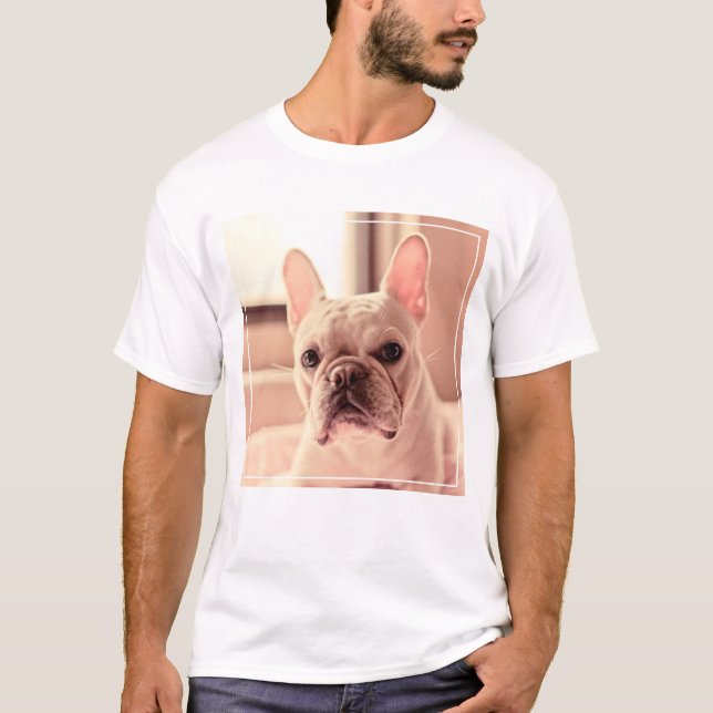 T-shirt Chiot de bouledogue français (Devant)