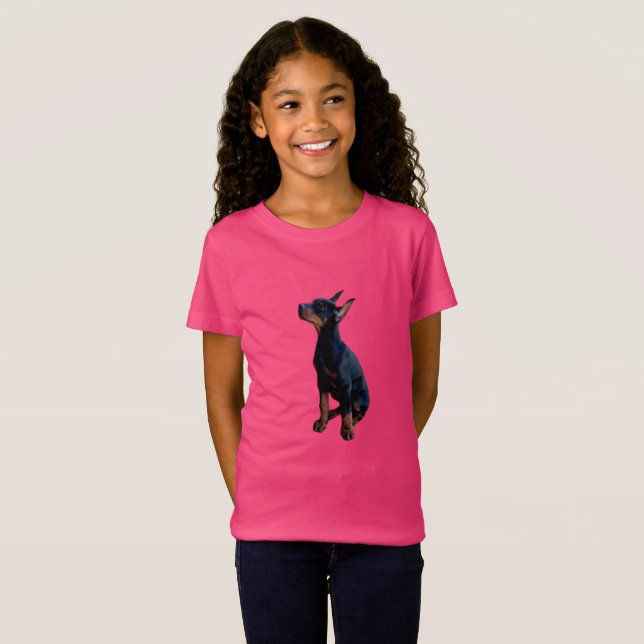 T-Shirt chiot de chien (Devant entier)