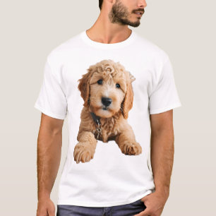 T-shirt Chiot de Doodle Doré