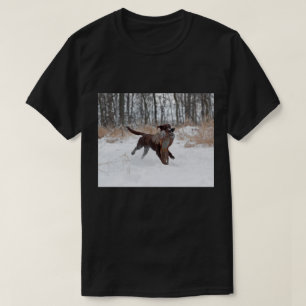 T-shirt Chiot de labrador retriever recherchant un faisan