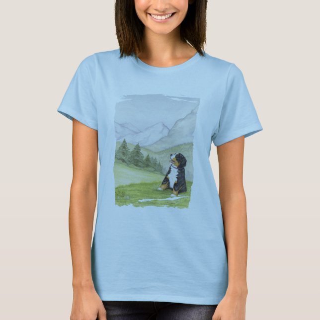 T-shirt Chiot de montagne (Devant)