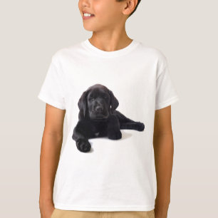 T-shirt Chiot de récupération Black Labrador