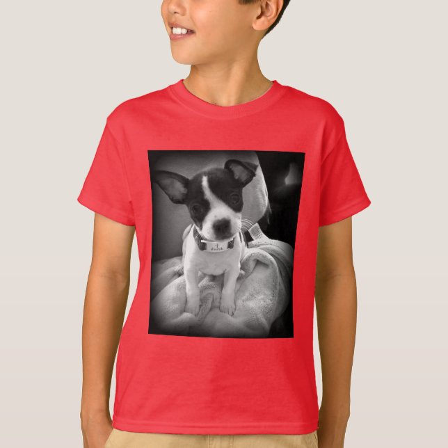 T-shirt Chiot doux (Devant)