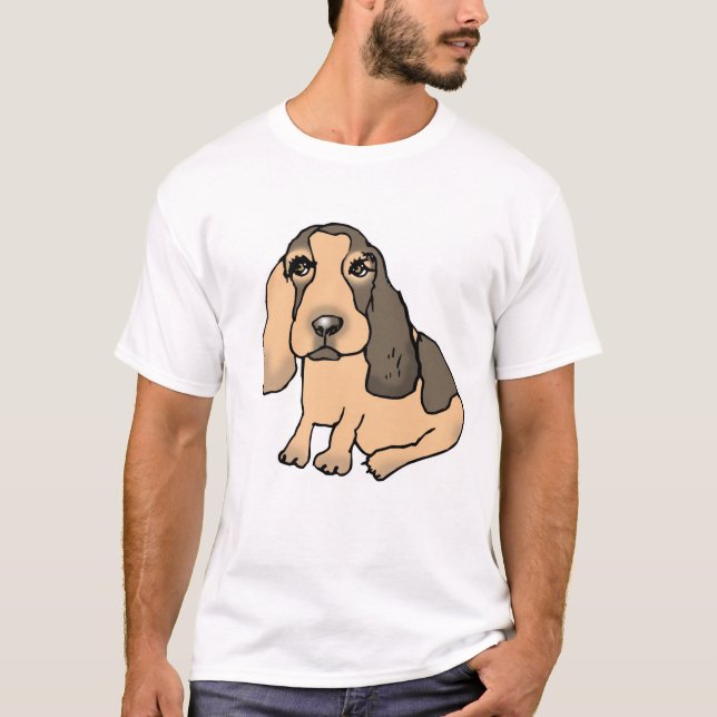 T-shirt Chiot doux (Devant)