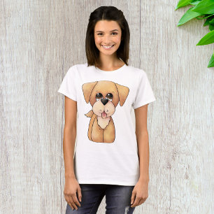 T-shirt Chiot Golden Retriever