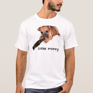 T-shirt chiot luxuriant