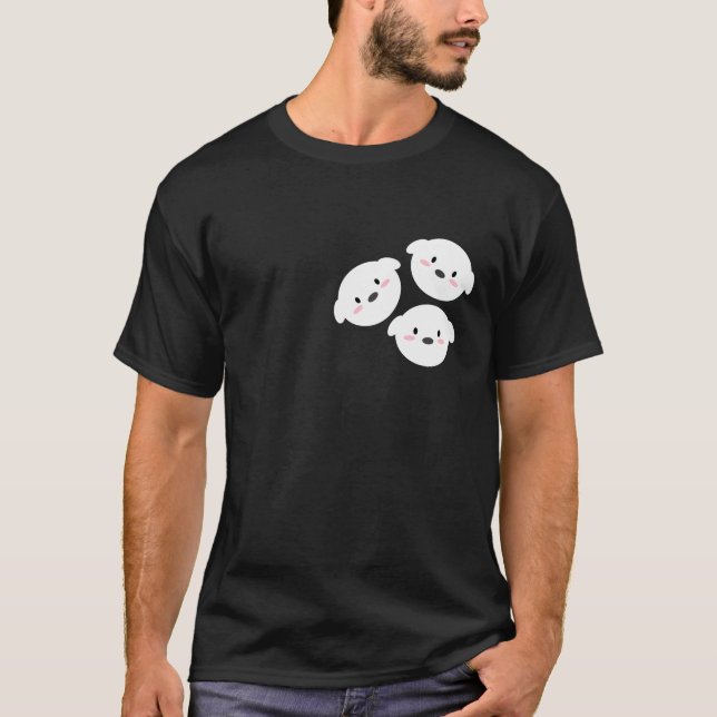 T-shirt Chiot Mignon (Devant)