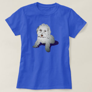 T-shirt Chiot mignon de Maltipoo