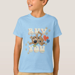 T-shirt Chiot Scooby-Doo "Ruv You"
