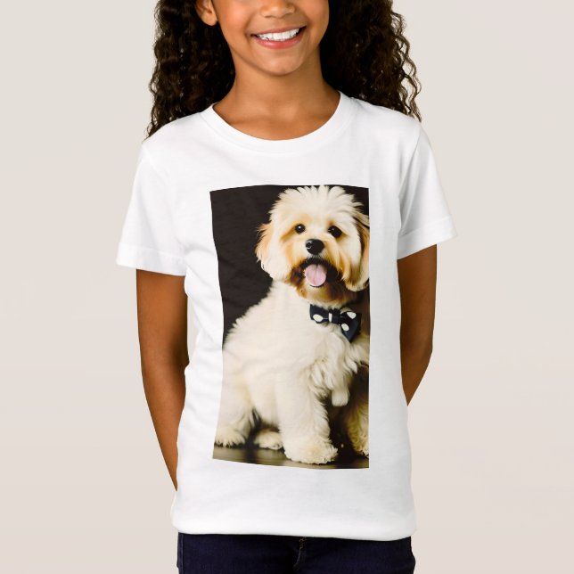 T-Shirt Chiot souriant (Devant)