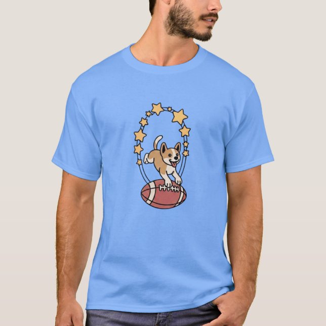 T-shirt chiot vedette (Devant)
