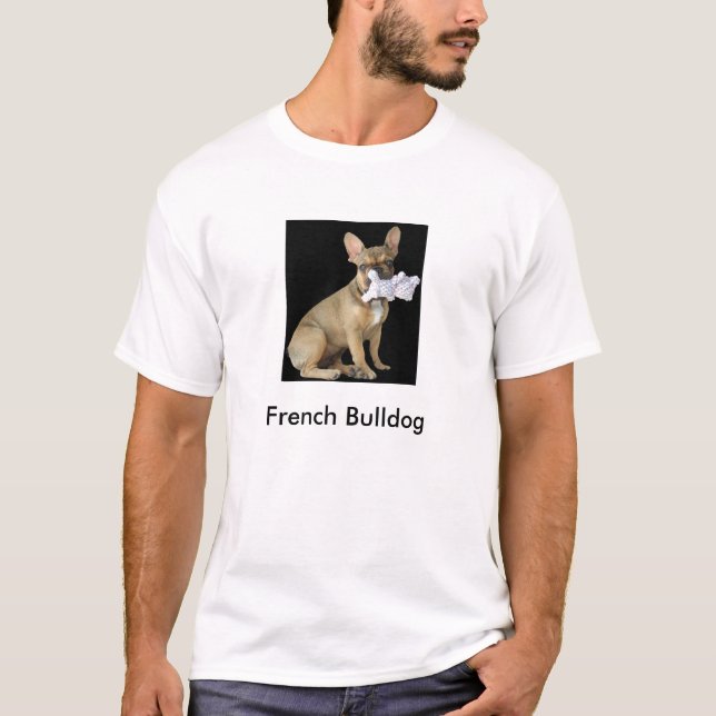T-shirt Chiots Bouledogue français (Devant)