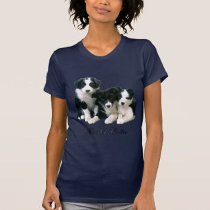 T-shirt Chiots de border collie