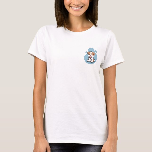 T-shirt Chiots de glace (Devant)