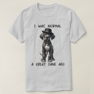 T-shirt Chiots Dogue Allemand Drôle