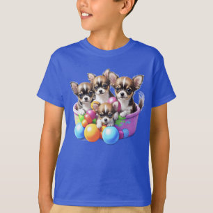 T-shirt Chiots drôles de Chihuahua