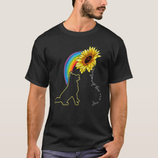 T-shirt Chiots Husky Mignons Sont Mon Tournesol Ensoleillé