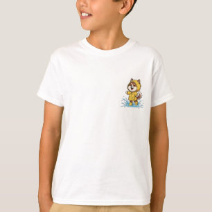 T-shirt Chiots Shiba par jour de pluie pour enfants