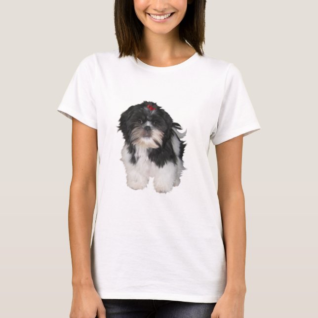 T-shirt Chiots Shitzu Shih Tzu (Devant)