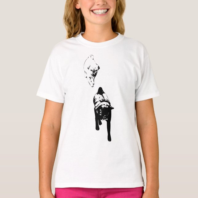 T-shirt Chiots Stark, Joie Quotidienne (Devant)