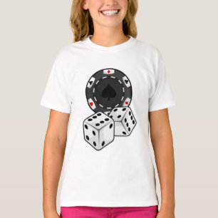 T-shirt Chip & Dice pour Poker