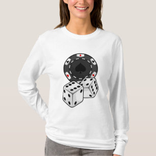 T-shirt Chip & Dice pour Poker