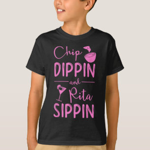 T-shirt Chip Dippin Rita Sippin Shirt Cinco De Mayo Margar