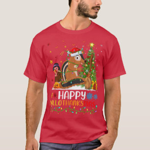 T-shirt Chipmunk Amoureux des animaux Funny Happy Chipmunk