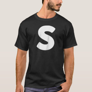 T-shirt Chipmunk Carnival Group Costume Lettre S Bleu Hall