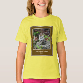 T-shirt Chipmunk Créez votre propre devis personnalisé