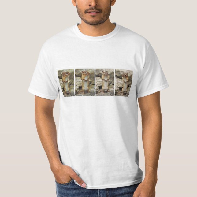T-shirt Chipmunk debout (Devant)