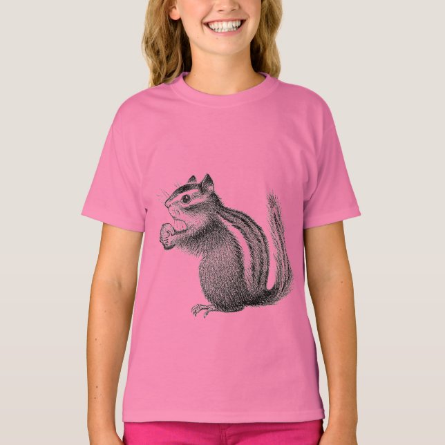 T-shirt chipmunk ll (Devant)