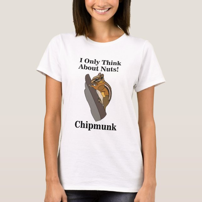 T-shirt Chipmunk Rodent Pet Mom (Devant)