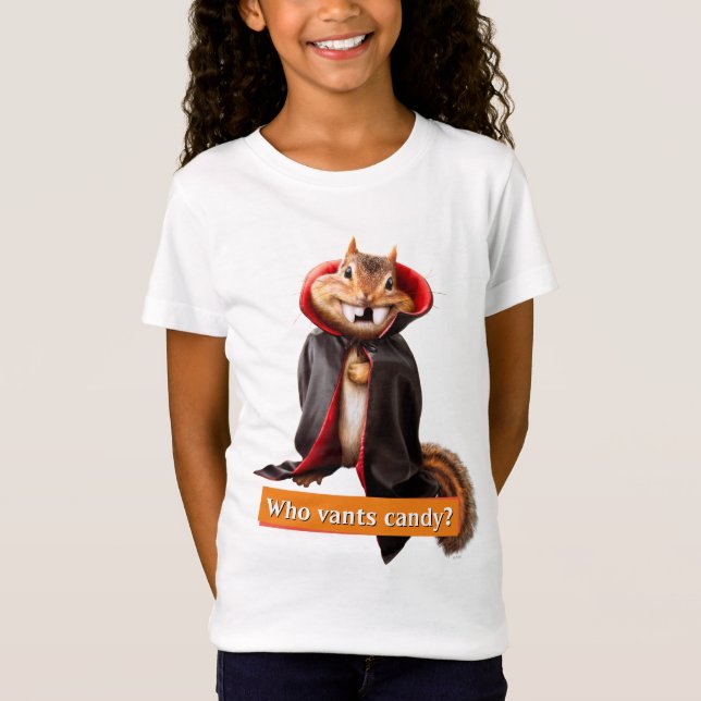 T-Shirt Chipmunk Vampire (Devant)
