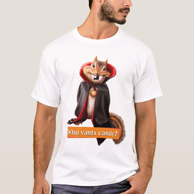 T-shirt Chipmunk Vampire (Devant)
