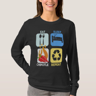 T-shirt Chipotle Peppers Sauce Chili Salsa Powder Queso Fo