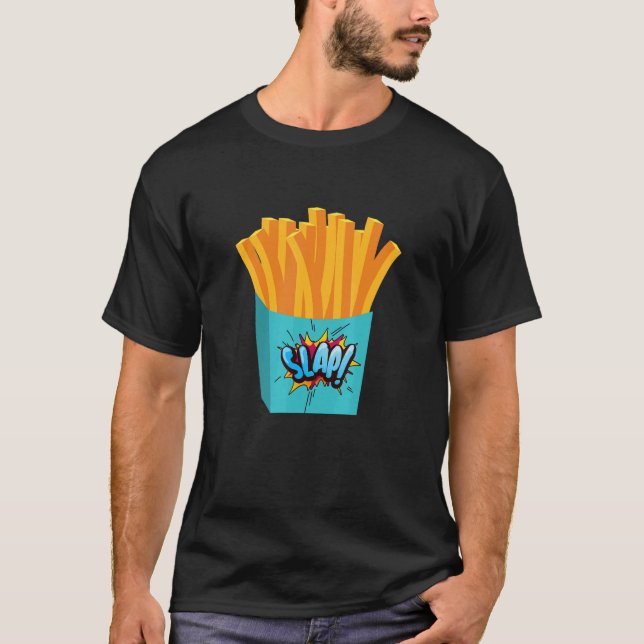 T-shirt Chips de gifle Afrique du Sud (Devant)