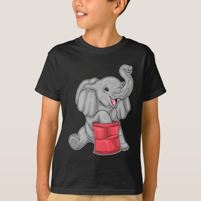 T-shirt Chips éléphants (Devant)