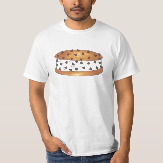 T-shirt Chipwich Chocolat Chip Cookie Sandwich à la crème  (Devant)