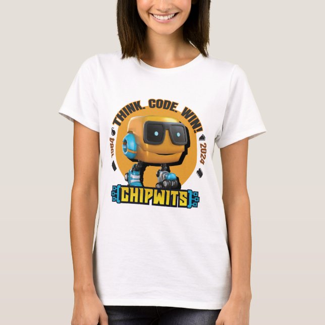 T-shirt ChipWits pour femmes (Devant)