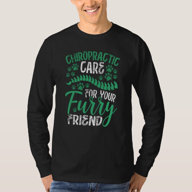 T-shirt Chiropractic Care For Your Furry Friend Veterinary (Devant)