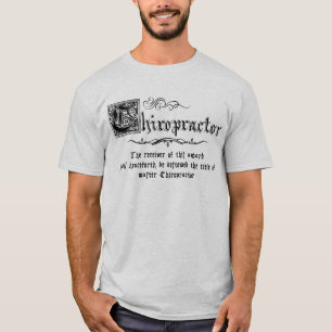 T-shirt Chiropraticien médiéval