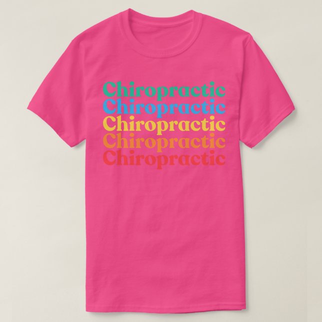 T-shirt Chiropratique (Design devant)