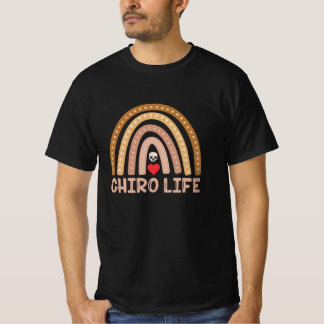 T-shirt Chiropratique Chiro Vie Spine Chiropraticien