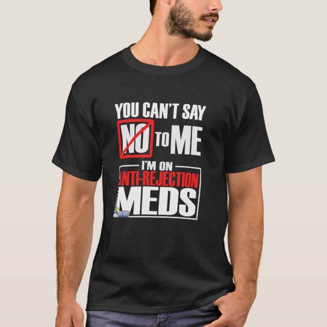T-shirt Chirte de greffe drôle Vous ne pouvez pas dire non (Devant)