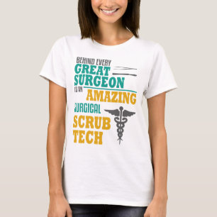 T-shirt Chirurgicaux extraordinaires frottent le