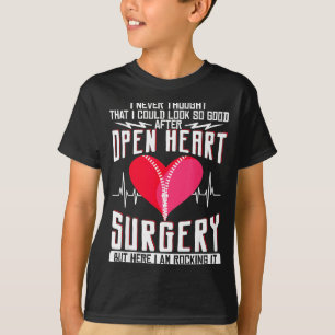 T-shirt Chirurgie à cœur ouvert, sensibilisation à la déri