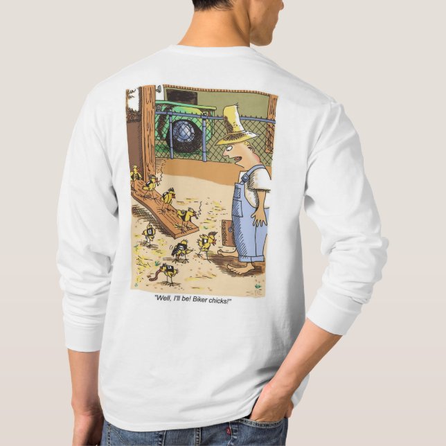 T-shirt Chirurgie à manches longues blanches (Dos)