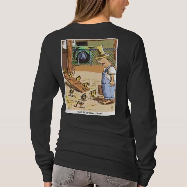 T-shirt Chirurgie à manches longues noires (Dos)